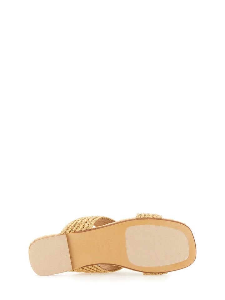Castañer Flat Shoes - Beige | Wanan Luxury