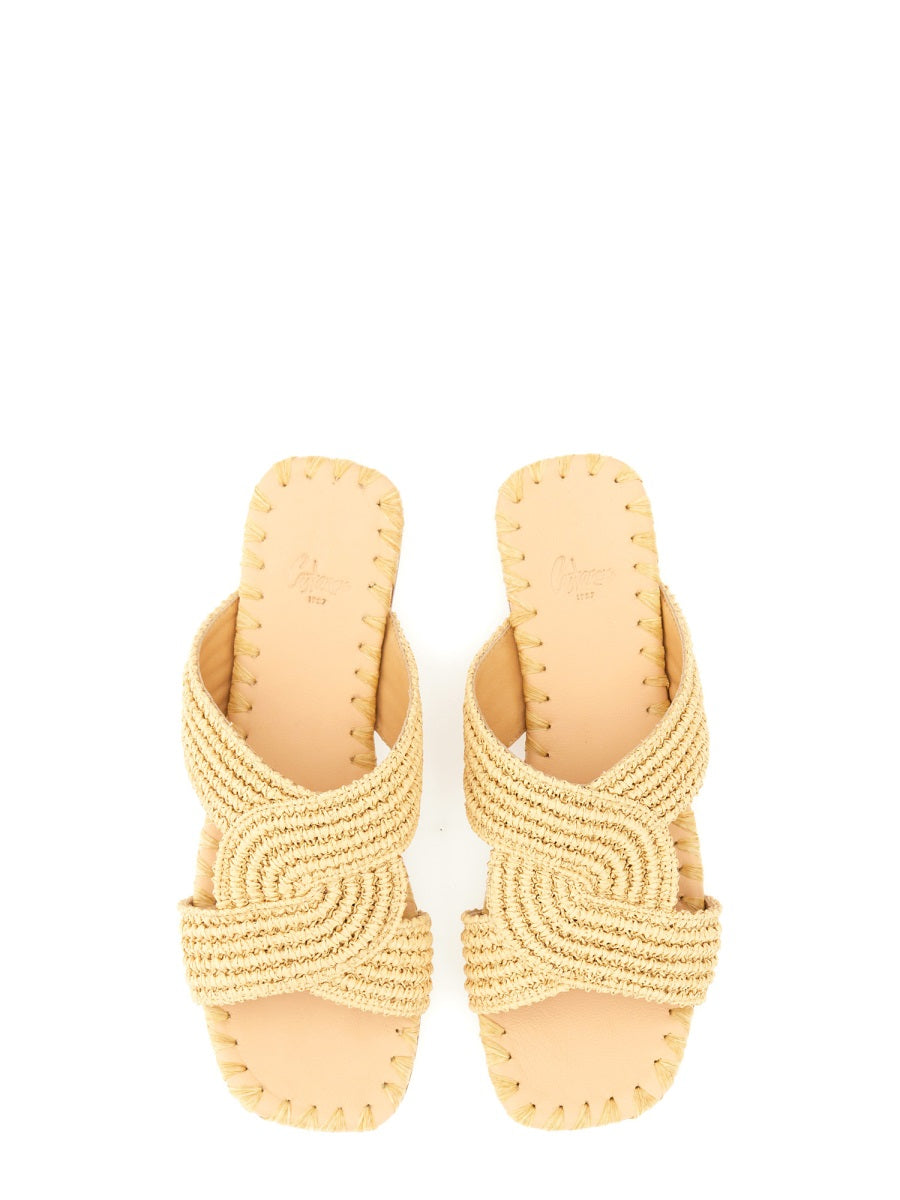 Castañer Flat Shoes - Beige | Wanan Luxury