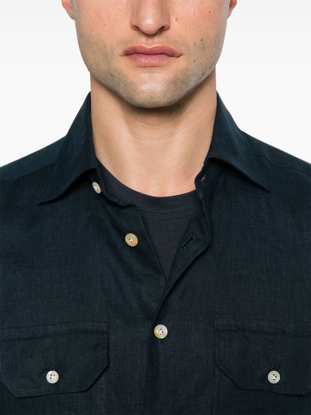 Kiton Shirts - Blue | d9afc4f4373f7887216079e6d24274e5c400b699