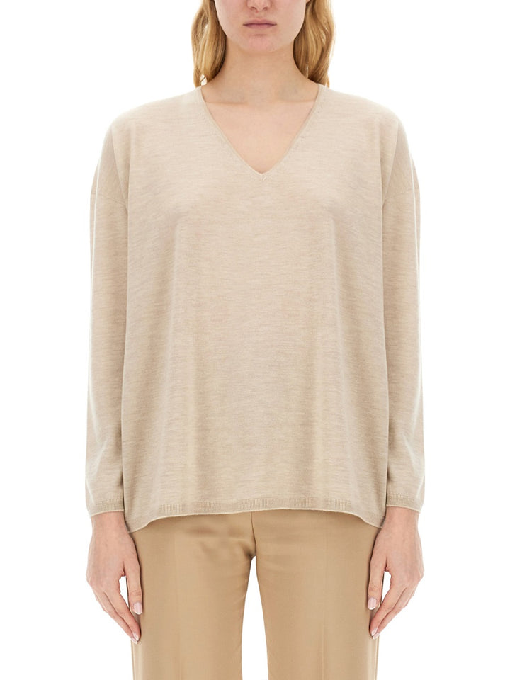 Max Mara Sweaters - Beige | 459c28843cbf67784a715f9345e151ae5e63e21d