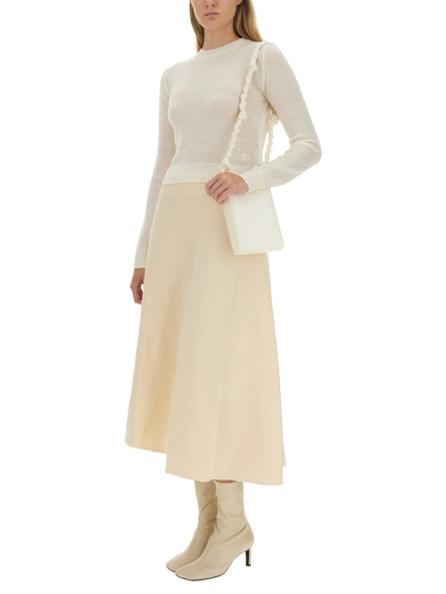 Jil Sander Shoulder Bags - White | Wanan Luxury