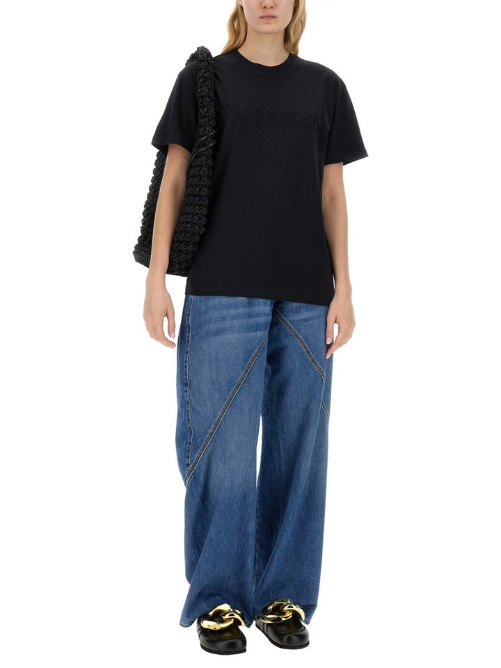 JW Anderson Shoulder Bags - Black | Wanan Luxury