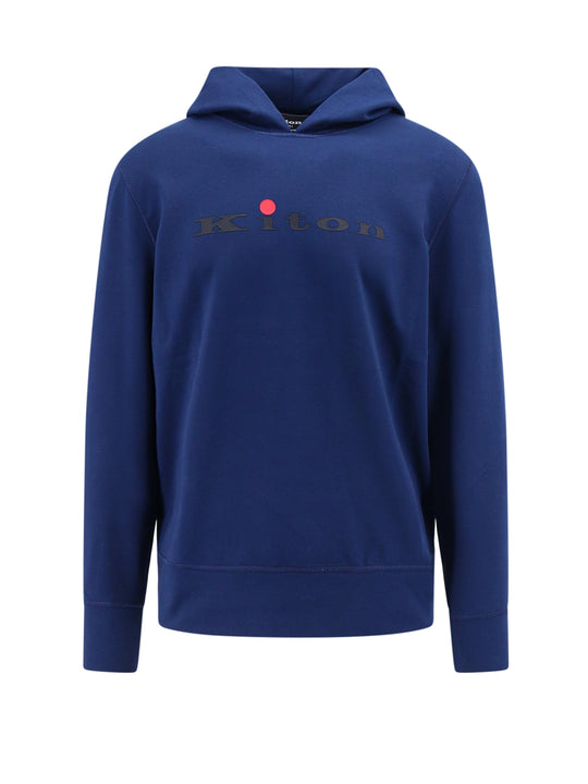 Cotton Sweatshirt With Frontal Logo