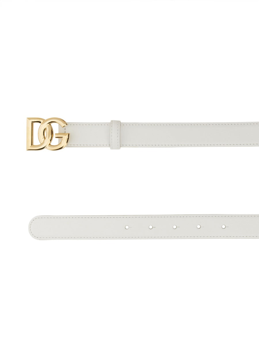Dolce & Gabbana Belts - White | Wanan Luxury