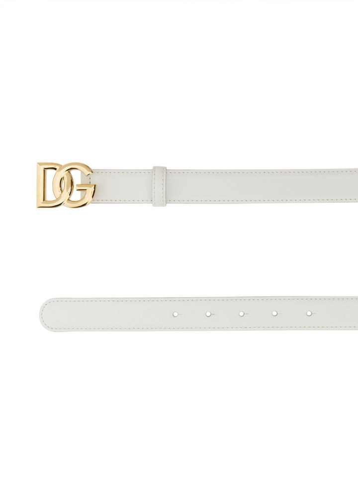 Dolce & Gabbana Belts - White | Wanan Luxury