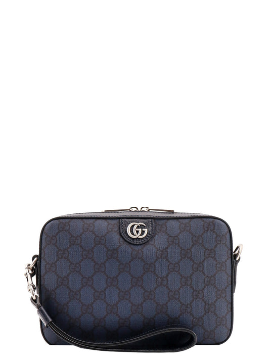 Ophidia Gg Leather And Gg Supreme Fabric Shoulder Bag