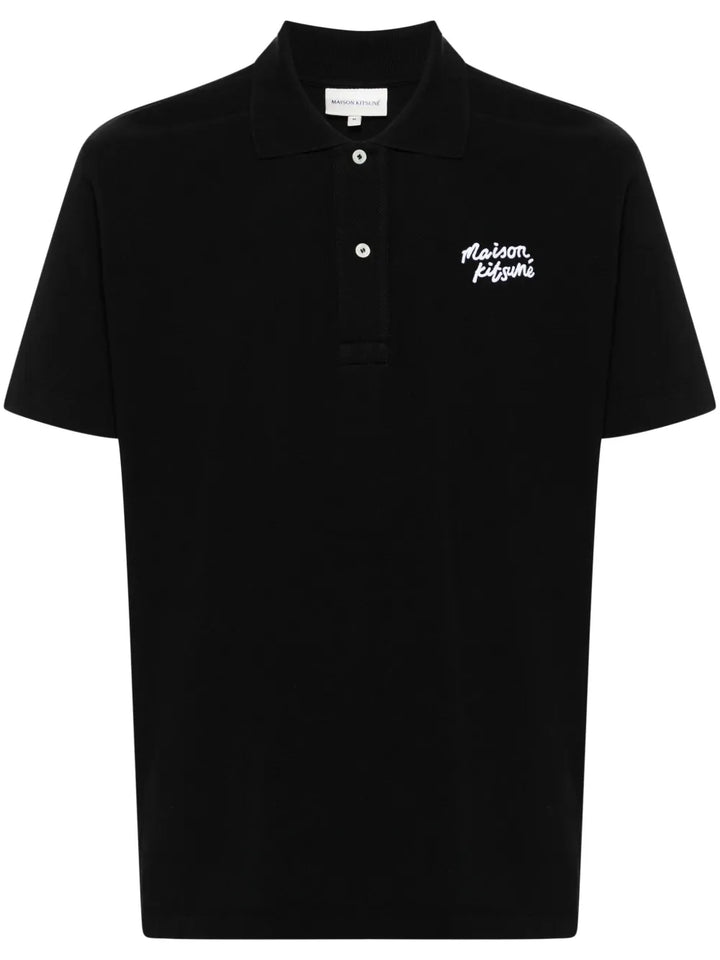 Maison Kitsuné POLO - Black | 7ed8d7c0ec2f15fecbc2e244934417d1f1443578