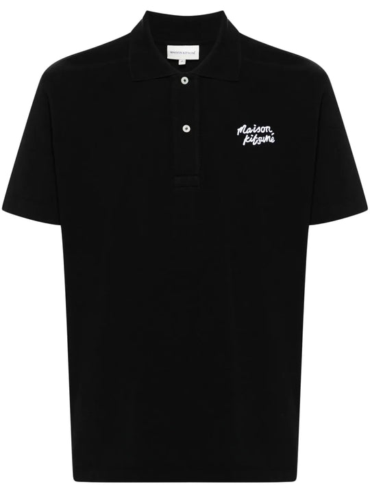 Handwriting Polo With Embroidery