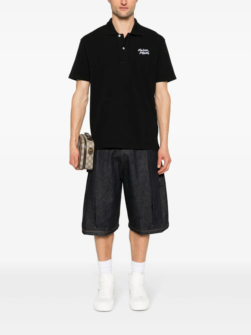 Maison Kitsuné POLO - Black | 794d9c52383fb6ae4265cc4035c9e0bede7f12ba