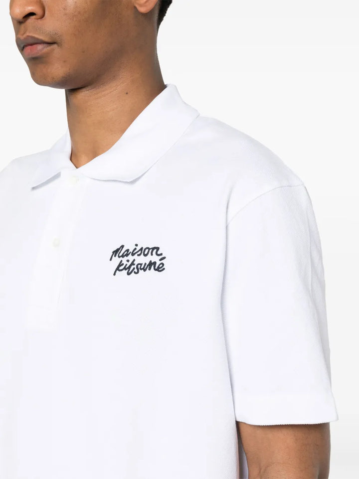 Maison Kitsuné POLO - White | 089ea144f88dc0ea05fb5e9596dfb66efff143fb
