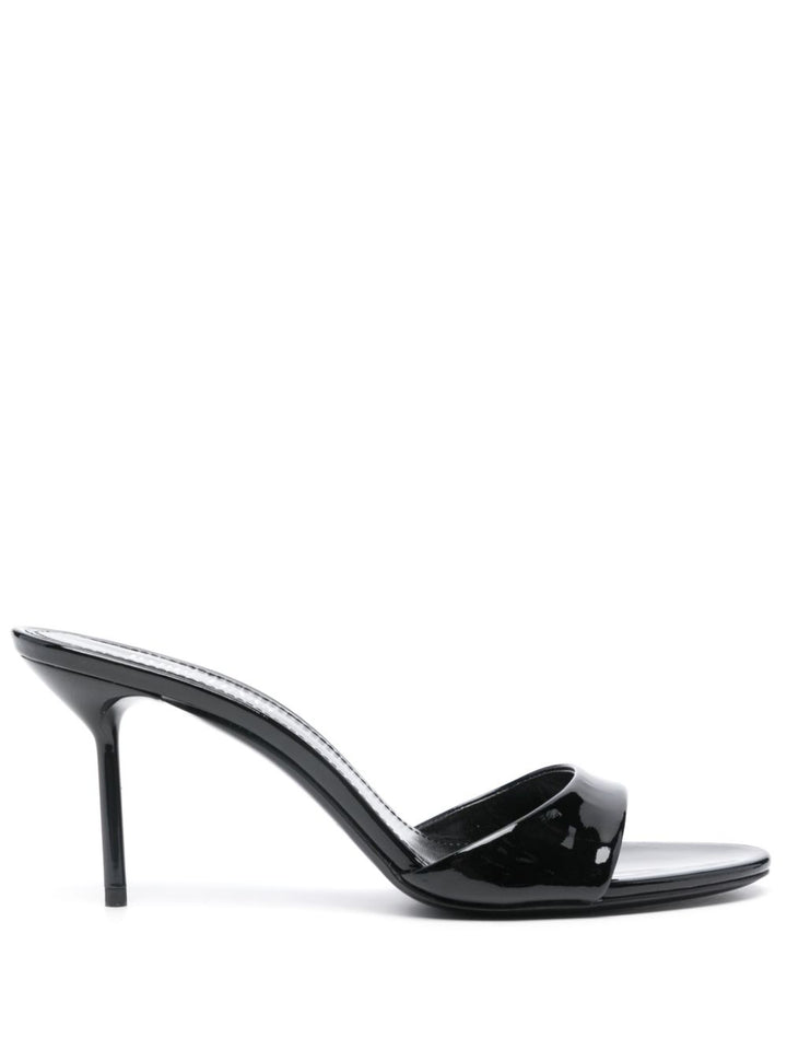 Paris Texas Mules - Black | 4d5a3fc533b6b2566e543d476f56a6456e30b70c