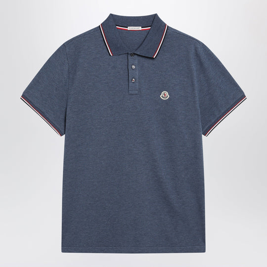 Light Blue Short-Sleeve Polo Shirt