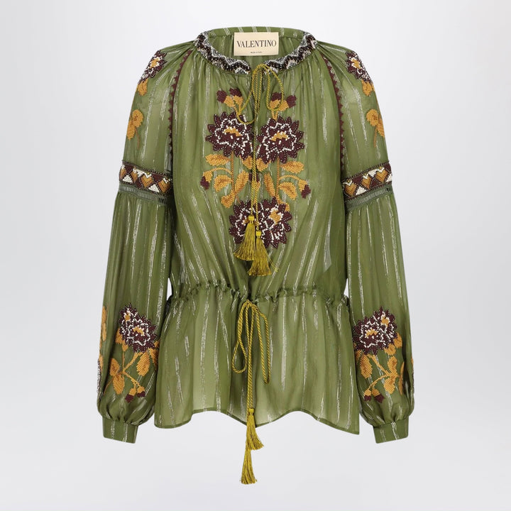 Valentino Shirts & Tops - Green | 627ee25c6eed77beacff09534f582145ffd3136e