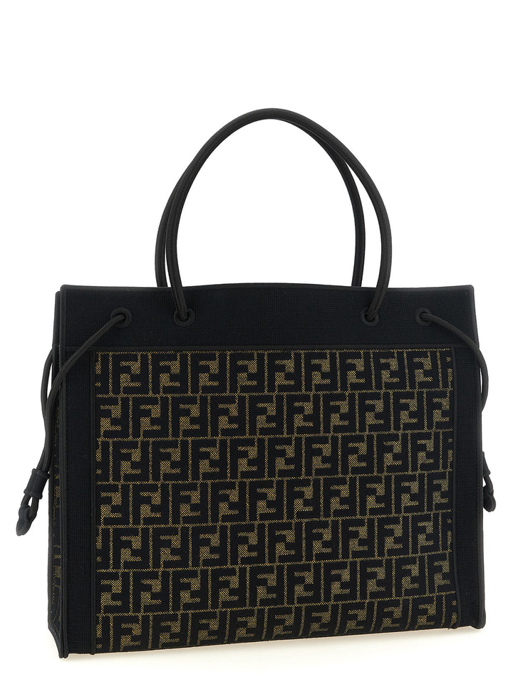Fendi Fendi Magic Tote Bag - Brown | 5560d4f22586ff81dc1340a9fee5193dbb5dfe96