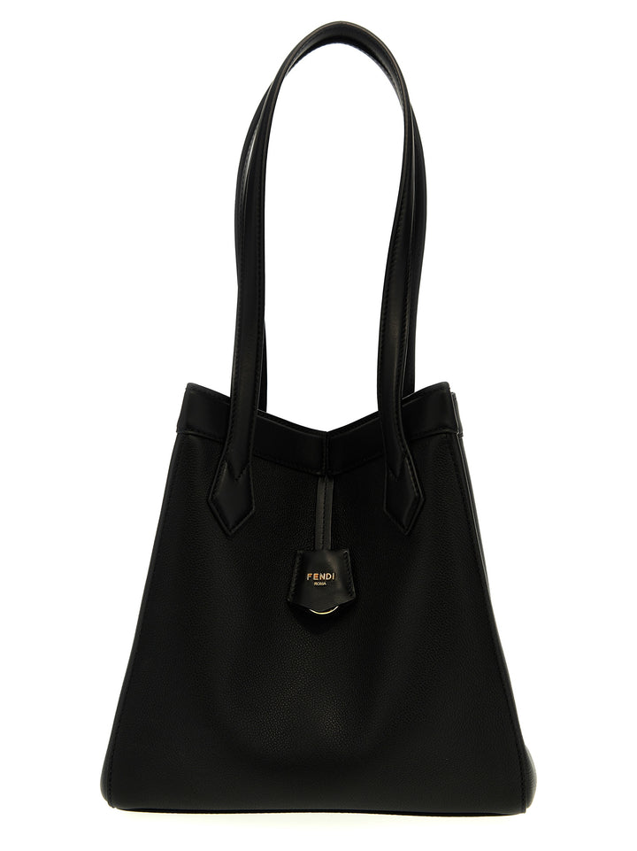 Fendi Fendi Origami Medium Tote Bag - Black | b57159390e39ecedc26d835576298c4f374f66f0