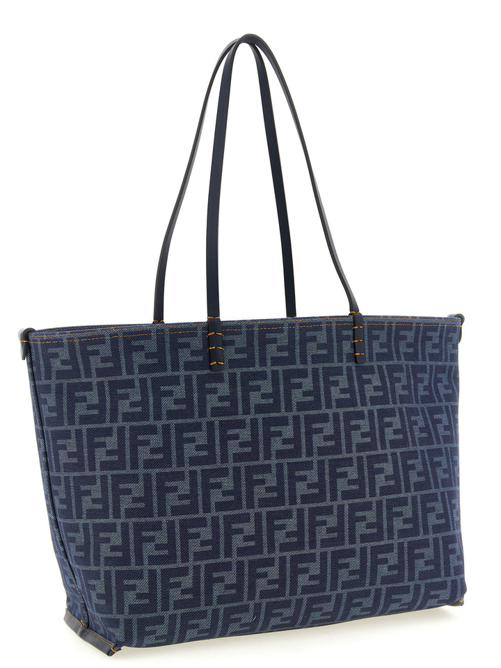 Fendi Roll Tote Bag - Blue | c64a8b1328f0fc52773a6e8fdcb95a3a8dabd459