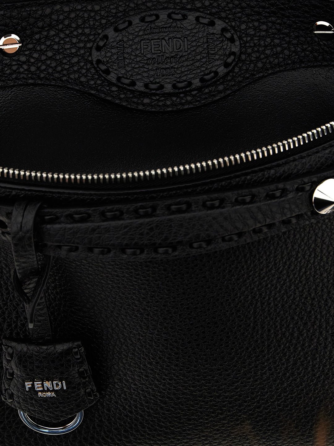 Fendi By The Way Selleria Medium Hand Bags - Black | f7a6895a17bd962210e26580ec1b51bc88e9fe78