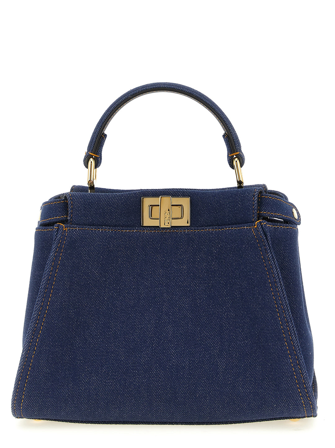 Fendi Peekaboo Hand Bags - Blue | 5c671a55faa0a41c608f25b21d4ac4f4ebaa21c7