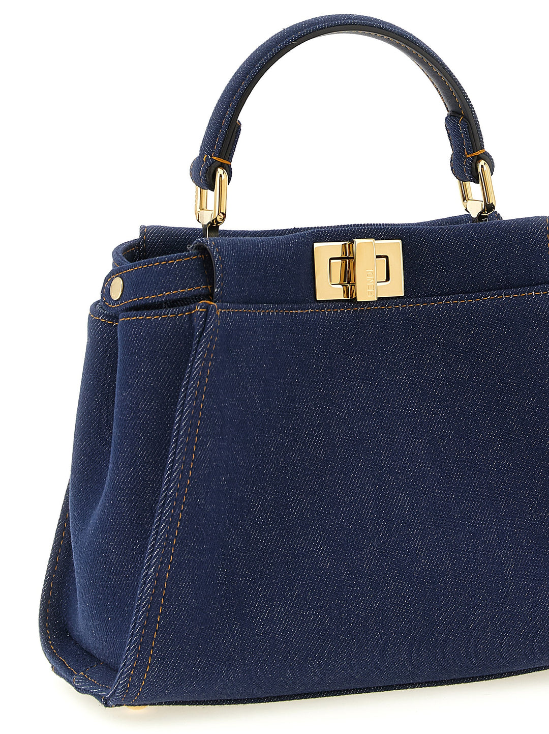 Fendi Peekaboo Hand Bags - Blue | ce96942d11e1b23146f50c2320016d671d558423