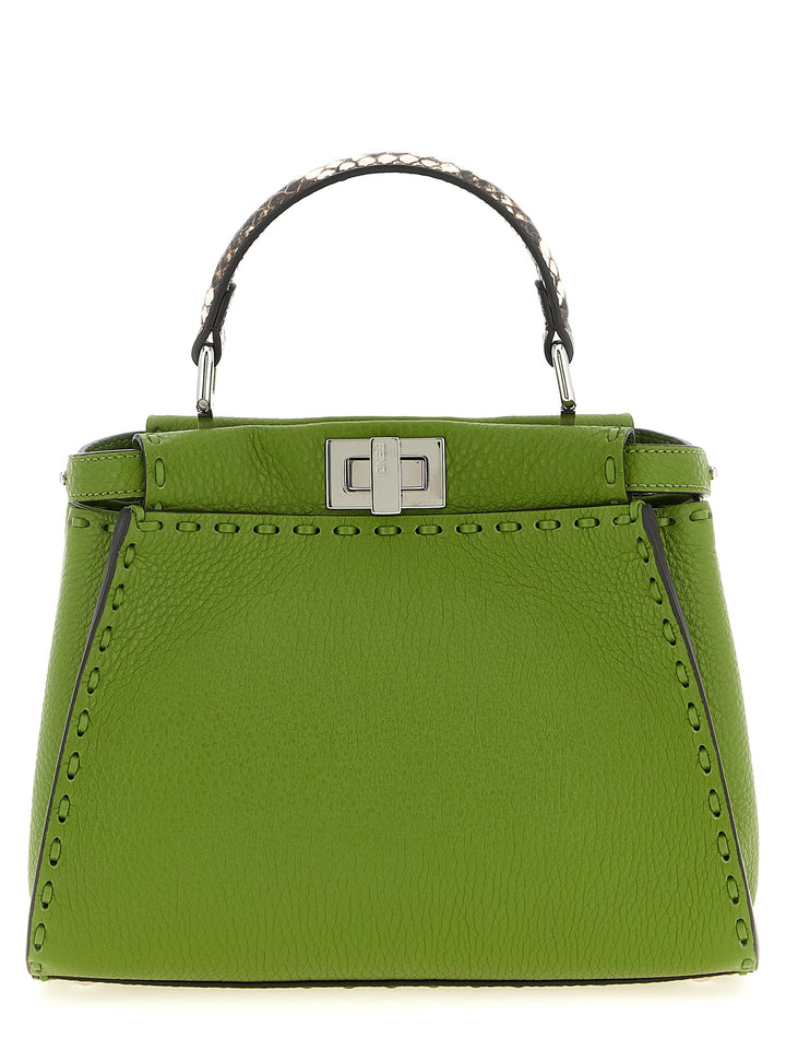 Fendi Peekaboo Hand Bags - Green | fe2fa1732269a9f6fd9830cb3d1756af489aa49f