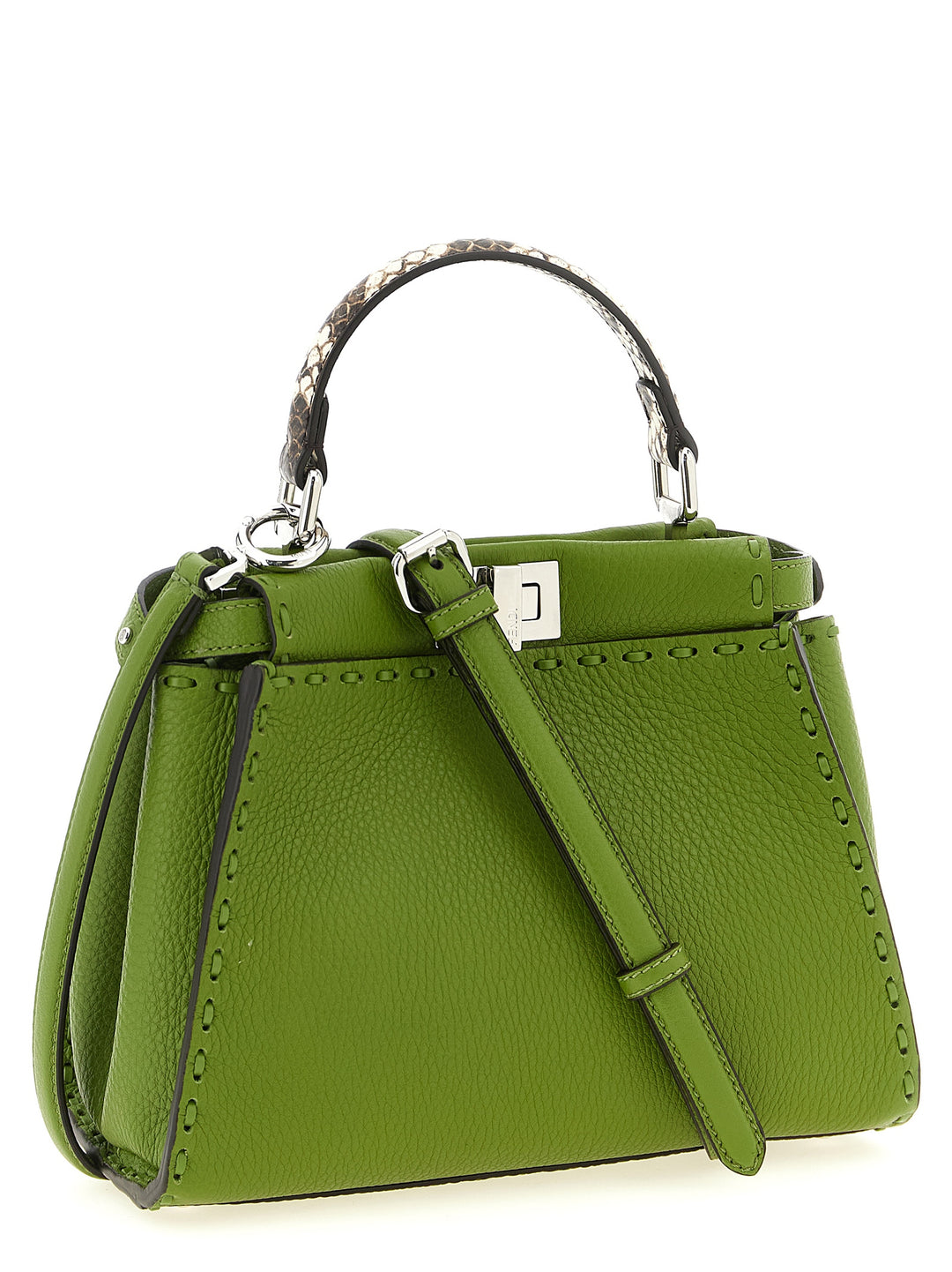 Fendi Peekaboo Hand Bags - Green | 4657316fa5509eb53cd906dea320c0c2f42590d2