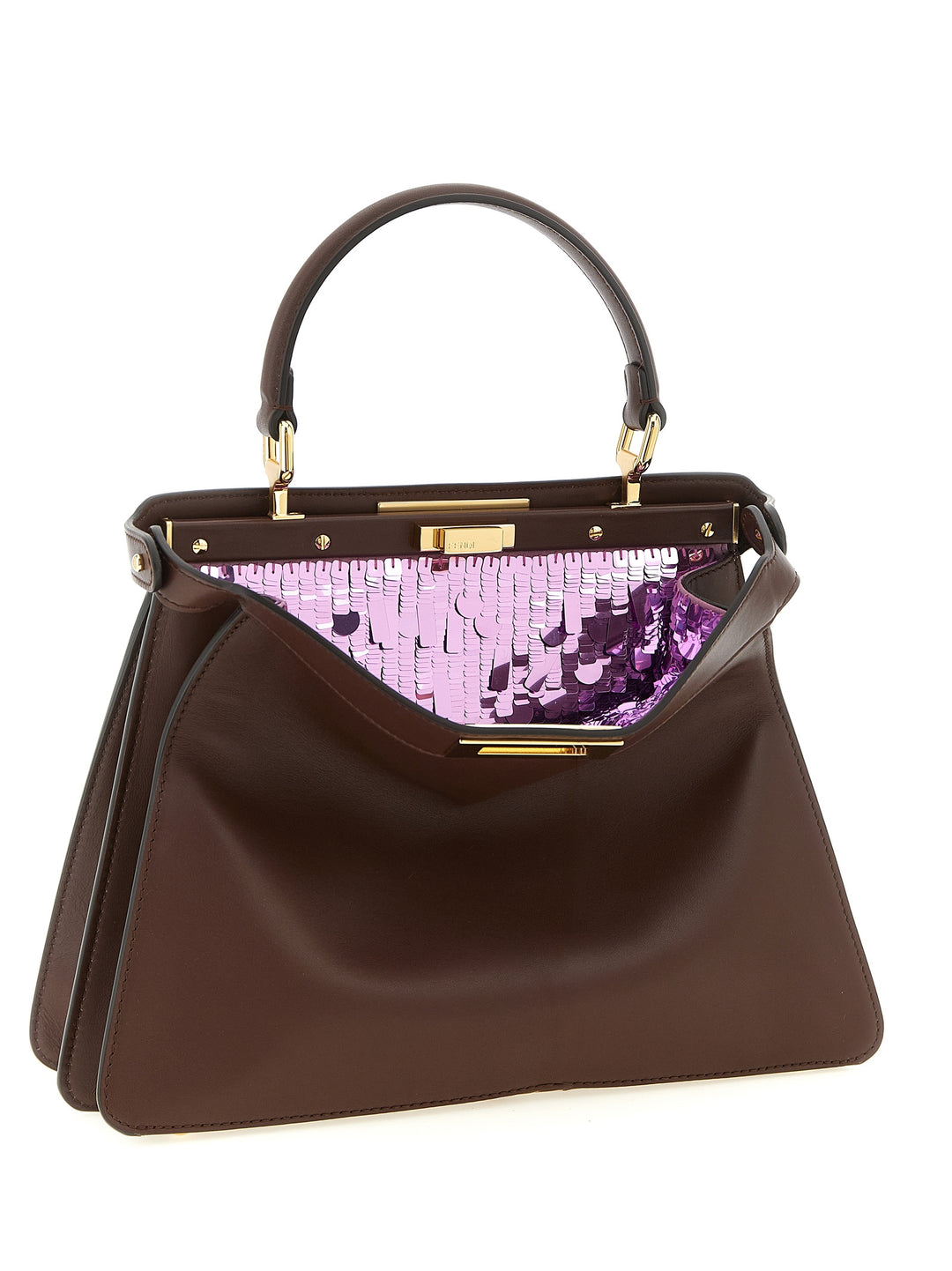 Fendi Peekaboo Iseeu Hand Bags - Brown | 360b5e752b7e3c3db2177d5533b587ec8c76dc73