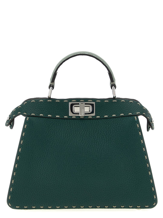 Peekaboo Iseeu Small Hand Bags Green