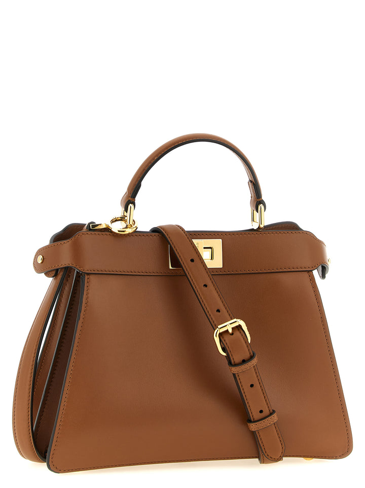 Fendi Pekaboo Iseeu Crossbody Bags - Brown | 5106ab649aa531f6e6818dde1b952c95a282ffb5