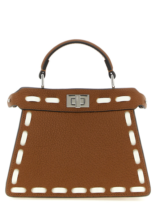 Peekaboo Iseeu Hand Bags Brown