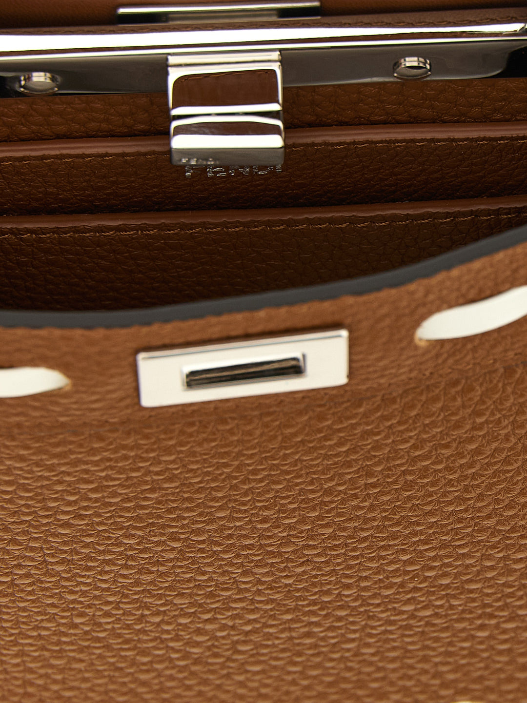 Fendi Peekaboo Iseeu Hand Bags - Brown | 5d81df325cb3a123a950d8a142976a5701c292e4