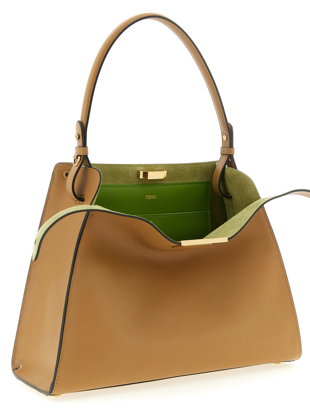Fendi Fendi Way Hand Bags - Beige | 8ba5980d4e6c912d991dccf63365bac1b20ad29e