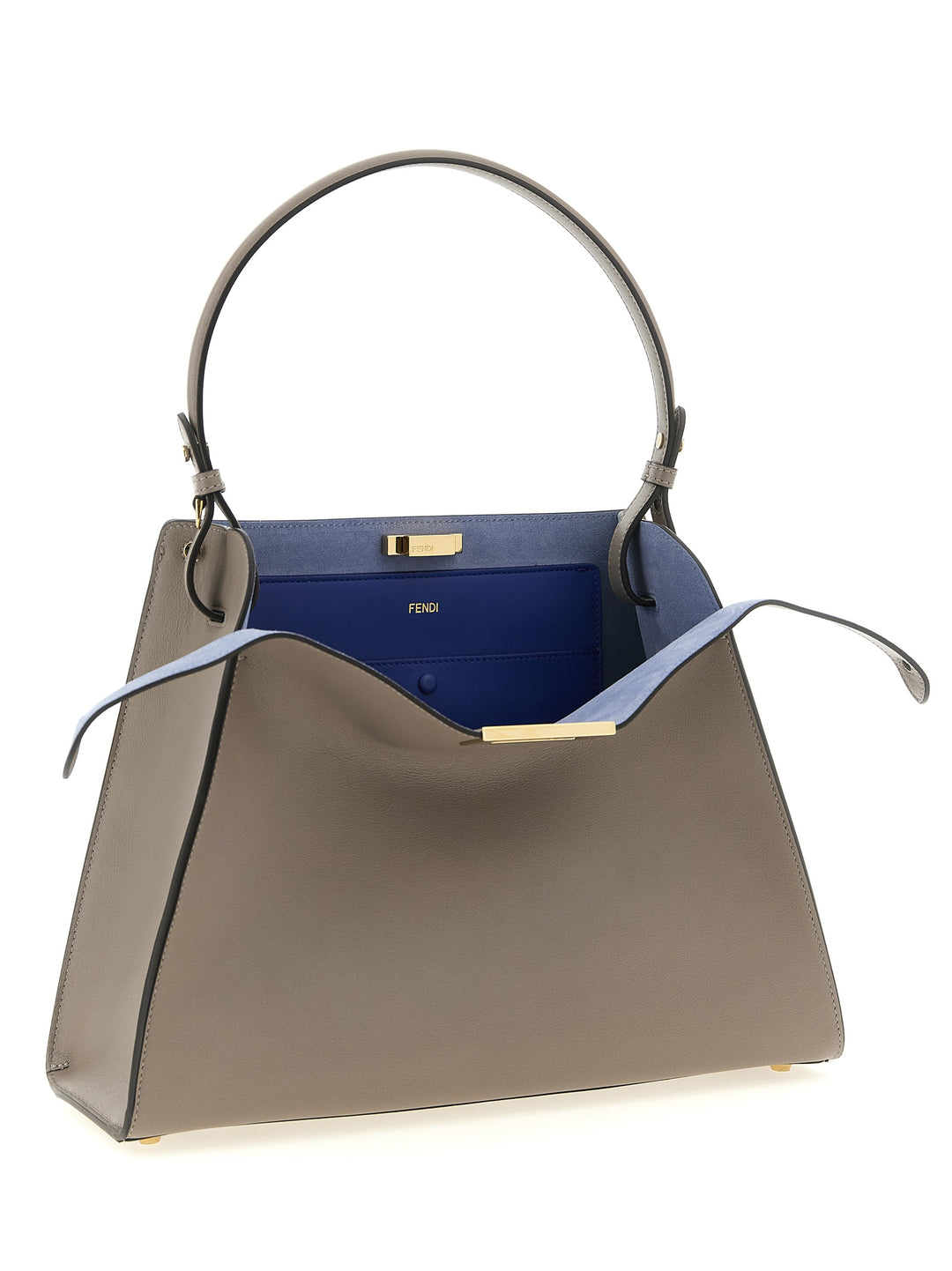 Fendi Fendi Way Hand Bags - Gray | 6810770552255af28c2a52fbefa9cc52033b7244