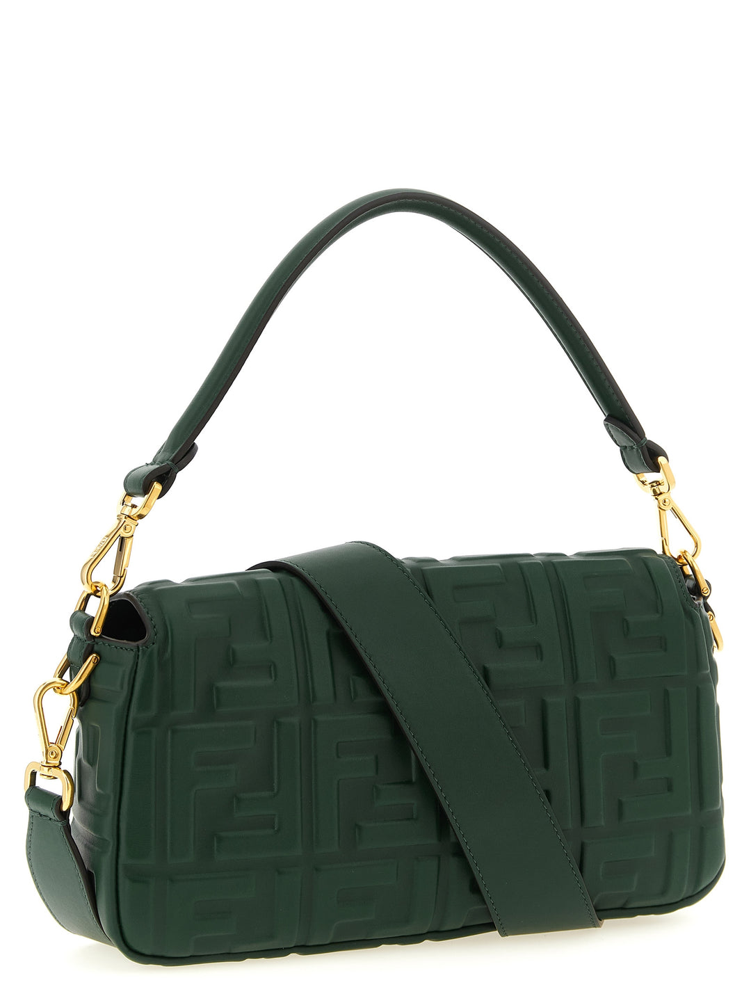 Fendi Baguette® Shoulder Bags - Green | b8c8509c1961aa17f2d9875c5be5434b185ef245