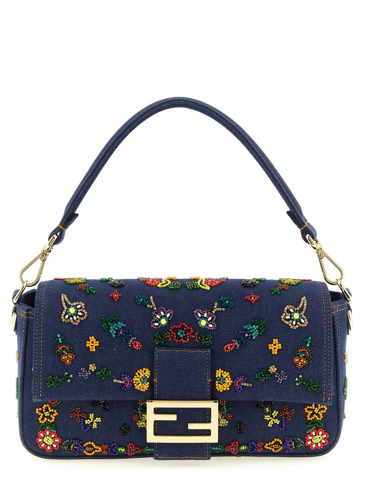 Fendi Baguette® Shoulder Bags - Blue | 5a4c0c30282e23325b0e2a76bb043f0f18e7d9b8