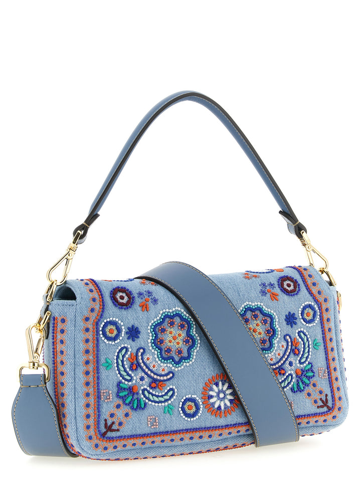 Fendi Baguette® Shoulder Bags - Light Blue | 7c717e4ec40d07a1440e803b004e89f8fa83479e