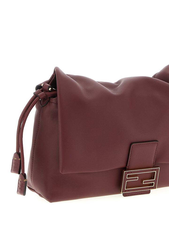 Fendi Mamma Baguette Medium Crossbody Bags - Bordeaux | 53fbe6e08c10b013fccc972a44ea92cd34f3d092
