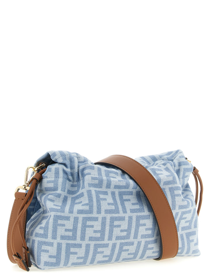 Fendi Mamma Baguette Shoulder Bags - Light Blue | c8933134cdd7af9948519ed224e9d6caf0f6fc8f
