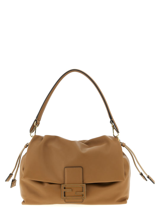 Mamma Baguette Shoulder Bags Beige