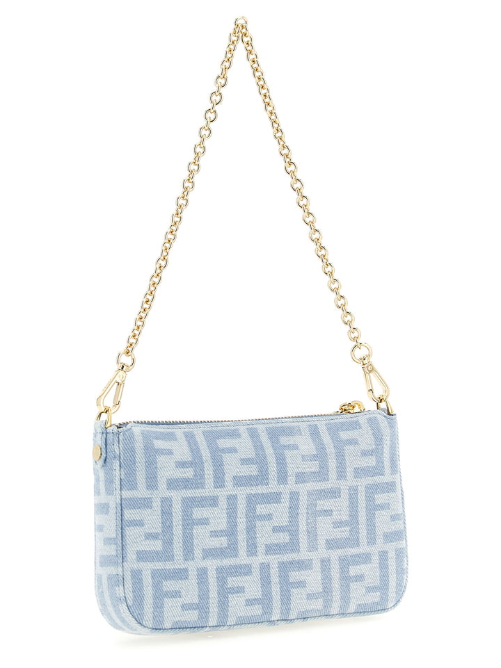 Fendi Baguette Clutch - Light Blue | 224833513264c6422e15180be825db6a34a1befa
