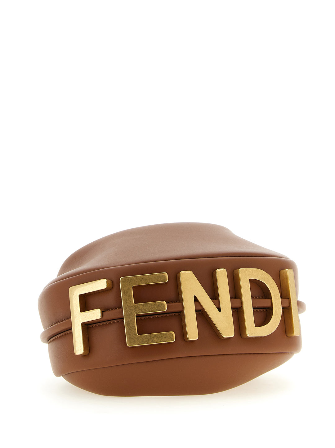 Fendi Fendigraphy Hand Bags - Brown | e82020708d9b73f4dd3ace3d10435e29abc57805