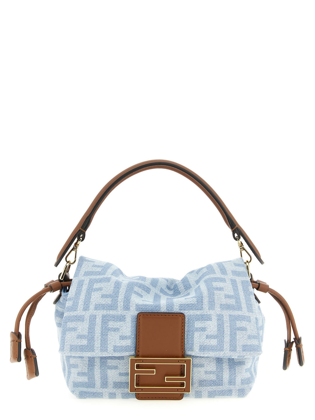 Fendi Mamma Baguette Hand Bags - Light Blue | 61fb8a70c7bcf386b073c69dbc661493c5f0989d