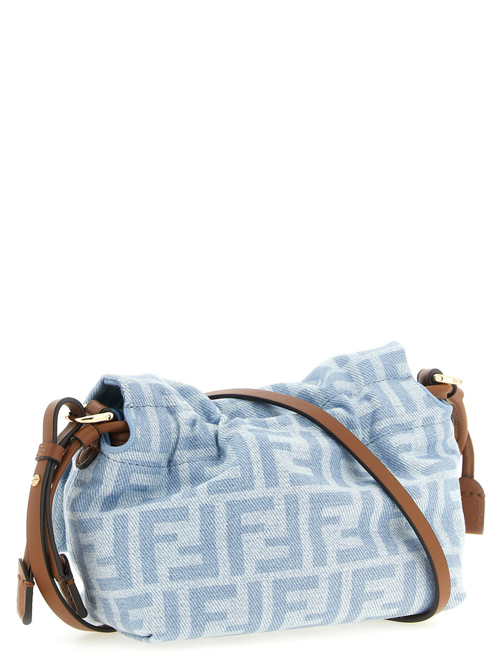 Fendi Mamma Baguette Hand Bags - Light Blue | 25dfd10d2eb865774e19e573d2795920ecfe095f