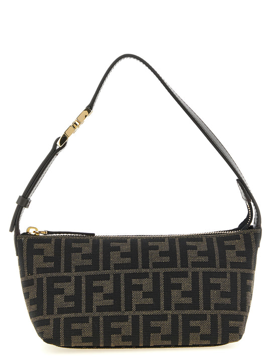 Fendi Vanity Clutch Brown