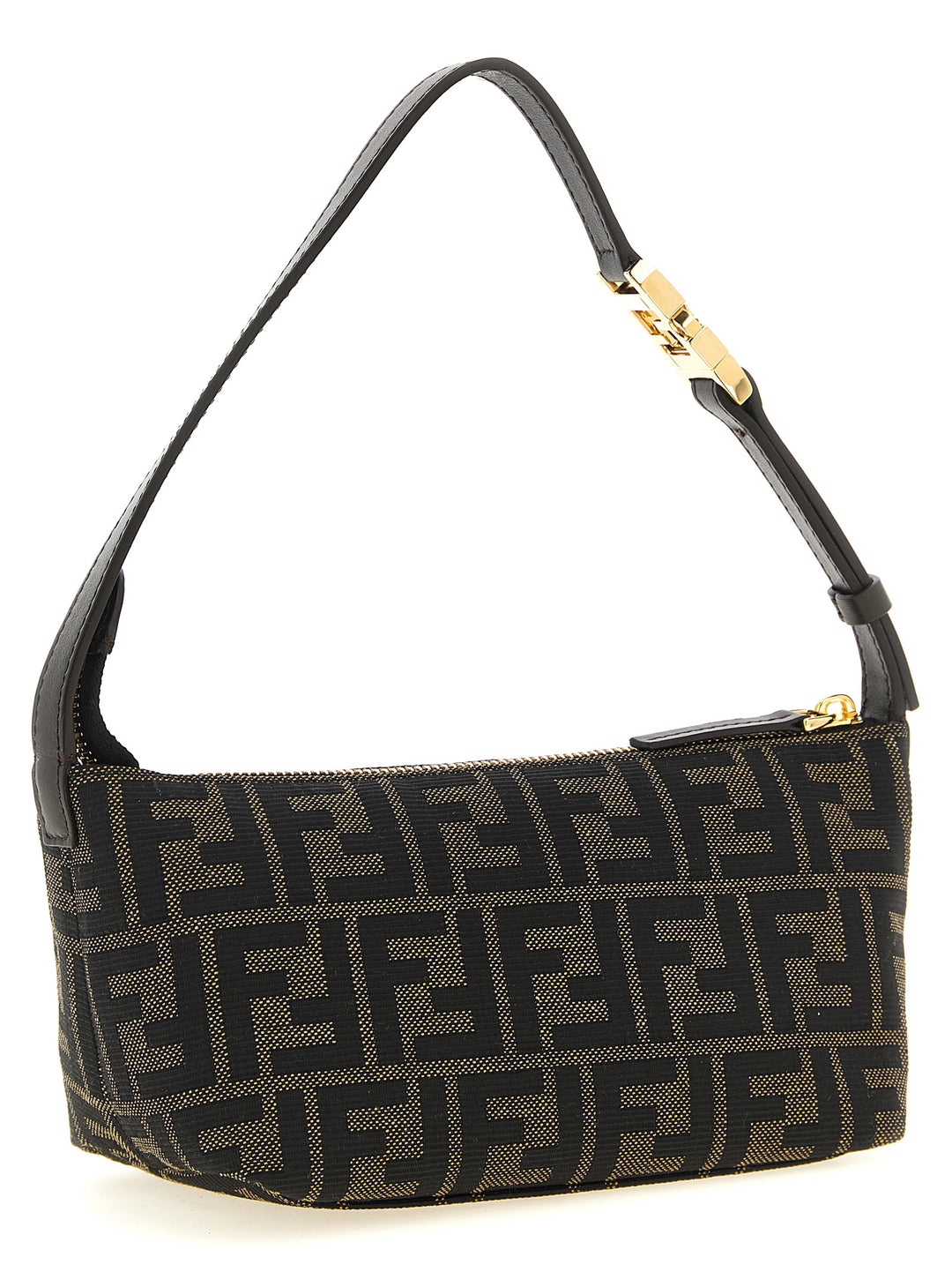 Fendi Fendi Vanity Clutch - Brown | 18b973667783ef6d5124639fa445c20625d5cba9