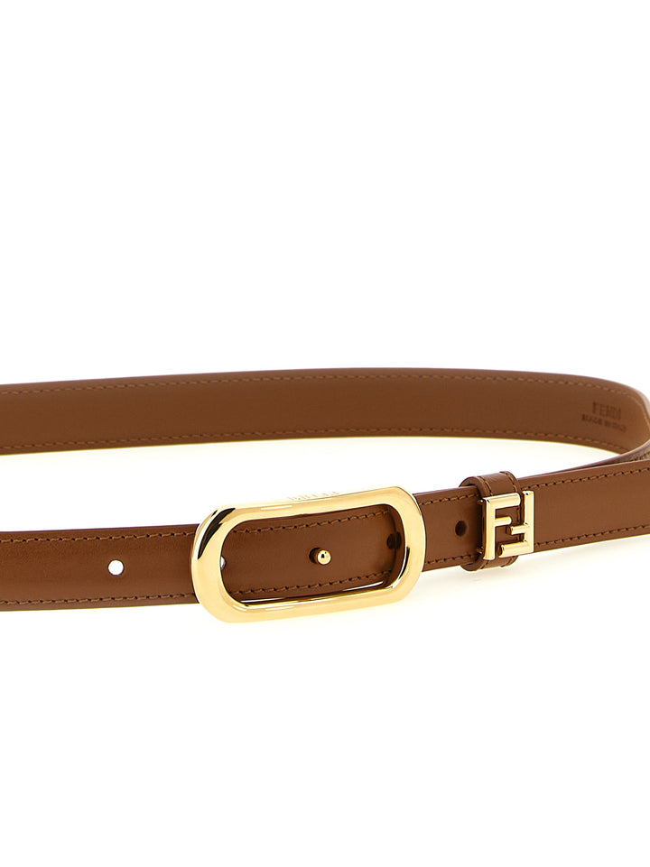 Fendi Ff Belt Belts - Brown | 599c48b643cb87fbd17449d0e9d1d9ba25ebeefc