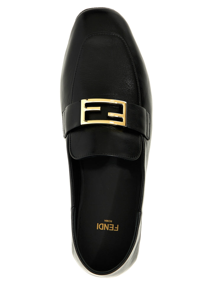 Fendi Baguette Loafers - Black | 8305730bd138bffb7eda6403c421fea842a2297b