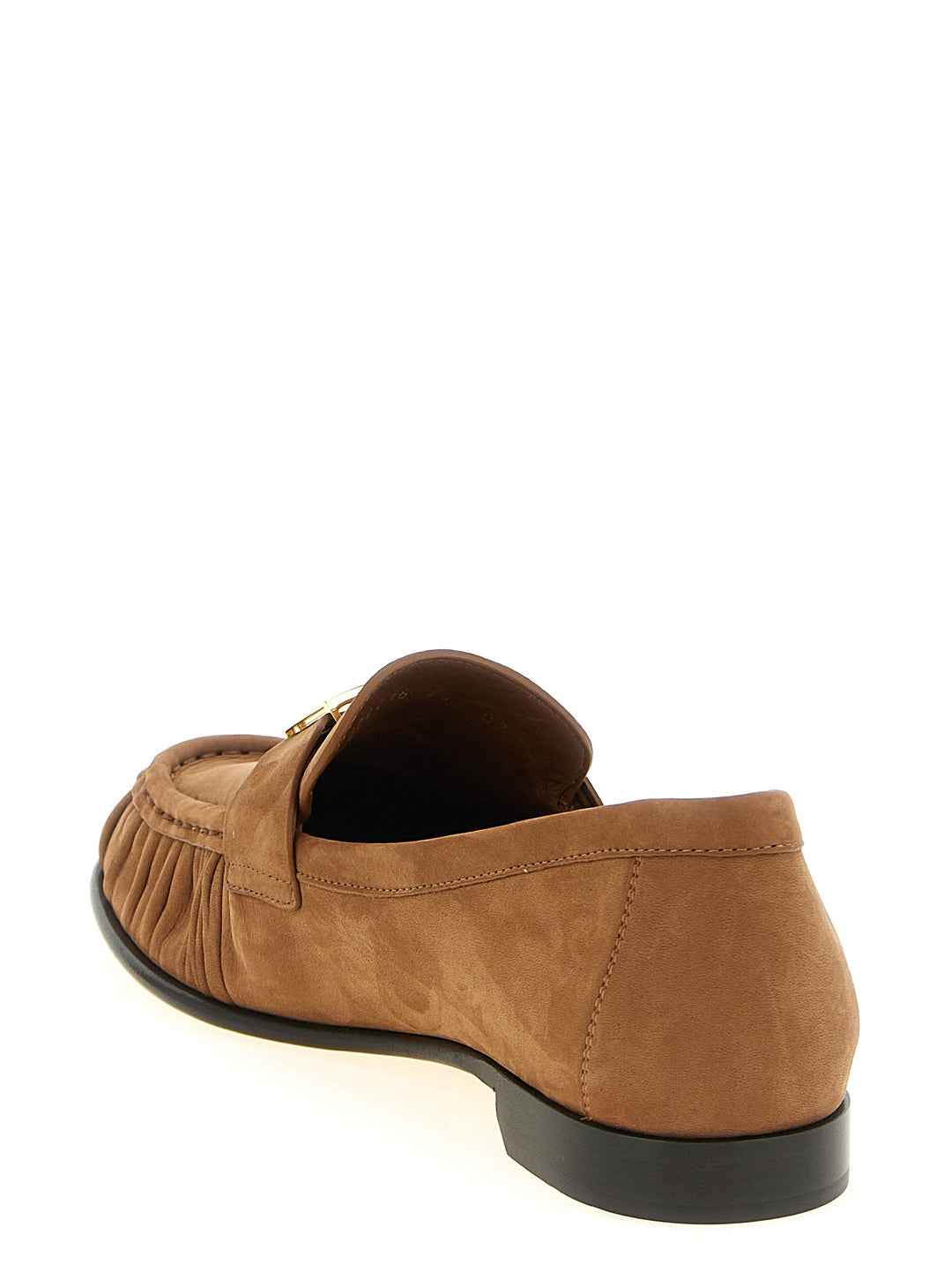 Fendi Baguette Loafers - Brown | d3e091ab5c12d8e48a8ce52c2512eae914f93397