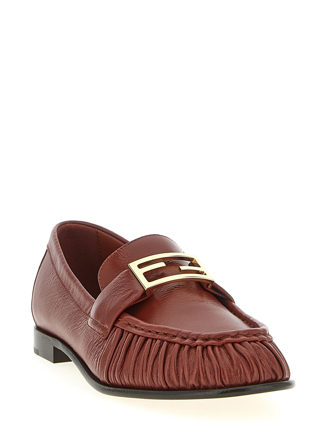 Fendi Baguette Loafers - Brown | 70b1c85c2a2f00b20975b5581ea9f41d3ae0fce0