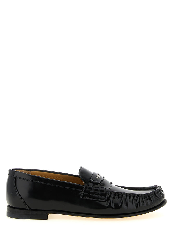 Fendi Fendi Scrunch Loafers - Black | 7544ad350af5e43a82447bcf0e18ce53d1a07c83