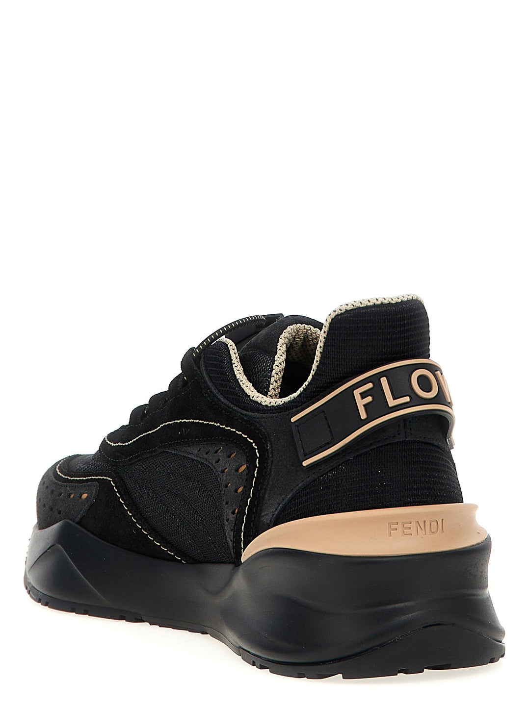 Fendi Fendi Flow Sneakers - Black | a3755617a32970697abe0346bf7e76a80e1f30fa